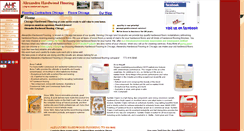 Desktop Screenshot of alexandruhardwoodflooring.com